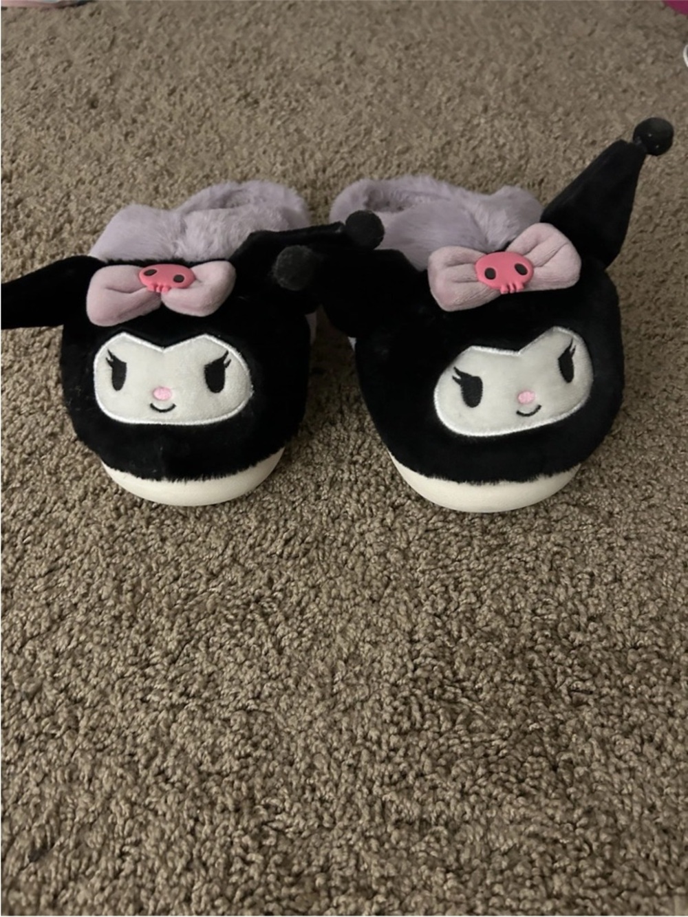Kuromi Slippers Sanrio Kuromi Character House Shoes